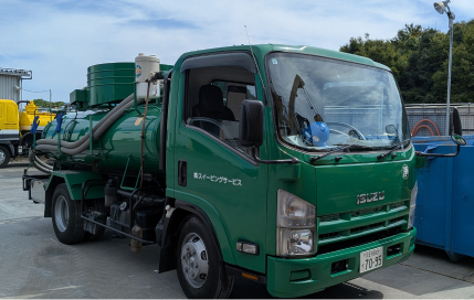 産業廃棄物処理業務の主な車両