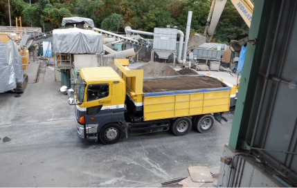 産業廃棄物処理業務の主な車両